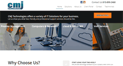 Desktop Screenshot of cmjtechnologies.com
